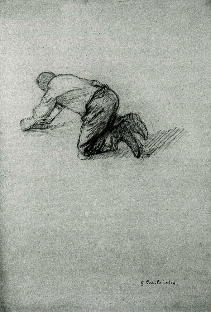 Gustave Caillebotte - Drawing for Floor Scrapers