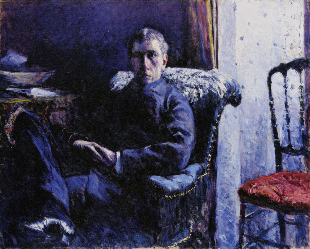 Gustave Caillebotte - Portrait of Georges Roman