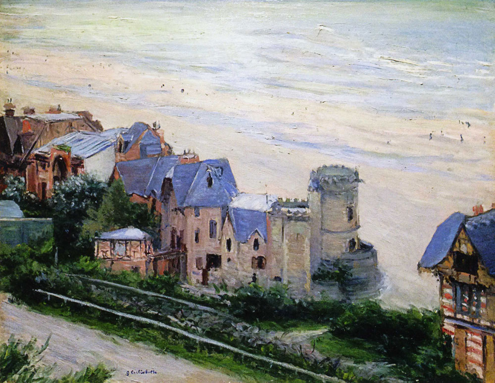 Gustave Caillebotte - Trouville, the Beach and Villas