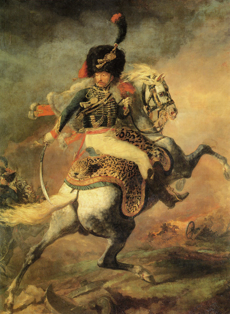 Théodore Géricault - A Cavalry Officer of the Imperial Guard Charging