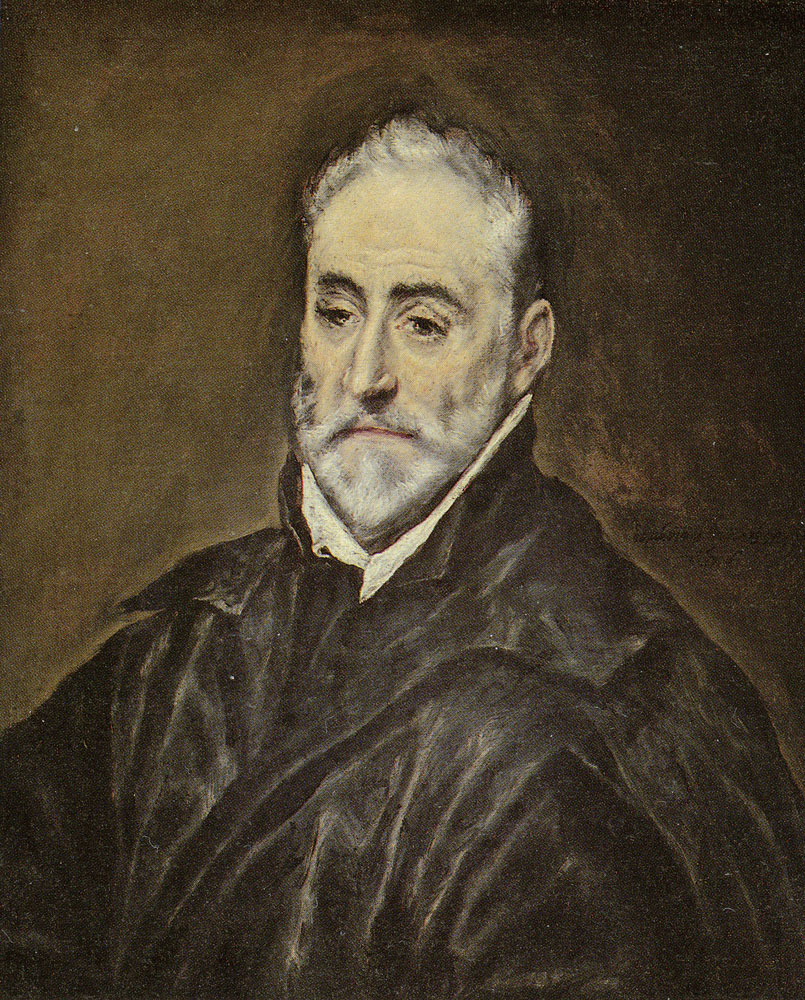 El Greco - Portrait of Antonio de Covarrubias Y Leiva