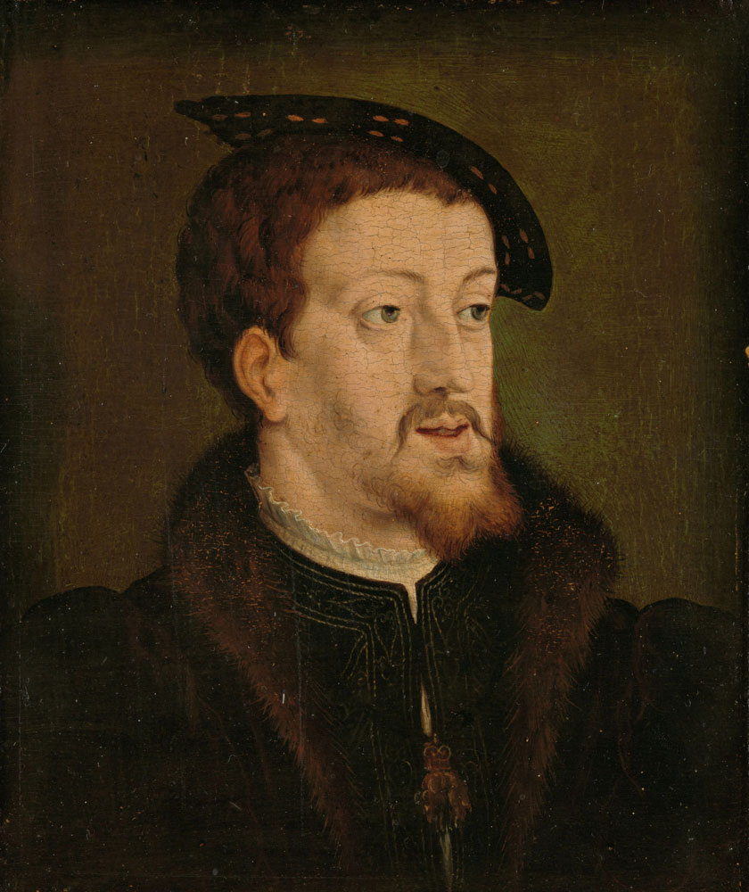 Manner of Jan Cornelisz. Vermeyen - Portrait of Charles V, Holy Roman Emperor