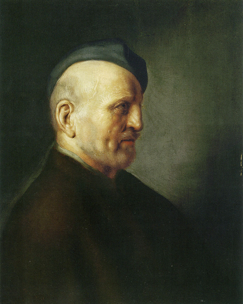 Jan Lievens - Head of a Man