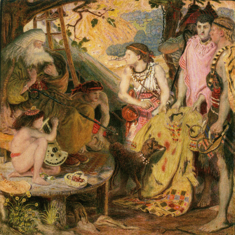 Ford Madox Brown - The Coat of Many Colours