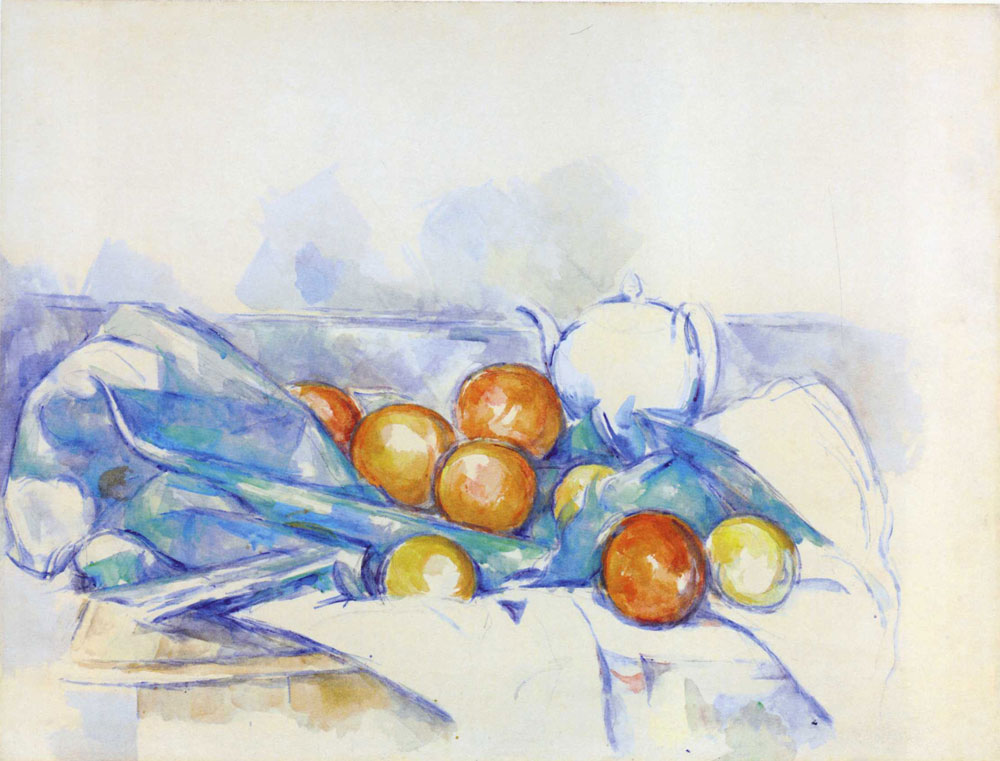 Paul Cezanne - The Tablecloth