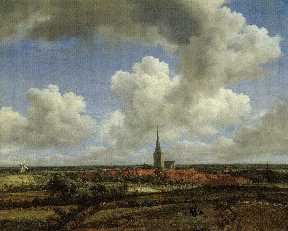 Jacob van Ruisdael - View of Ootmarsum
