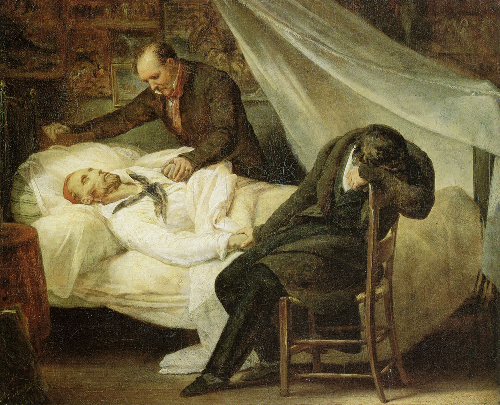 Ary Scheffer - The Death of Géricault