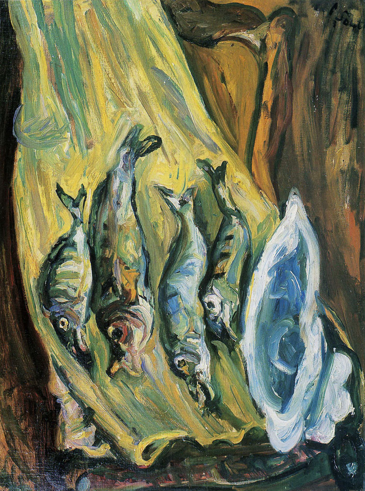 Chaim Soutine - Still Life with Fish