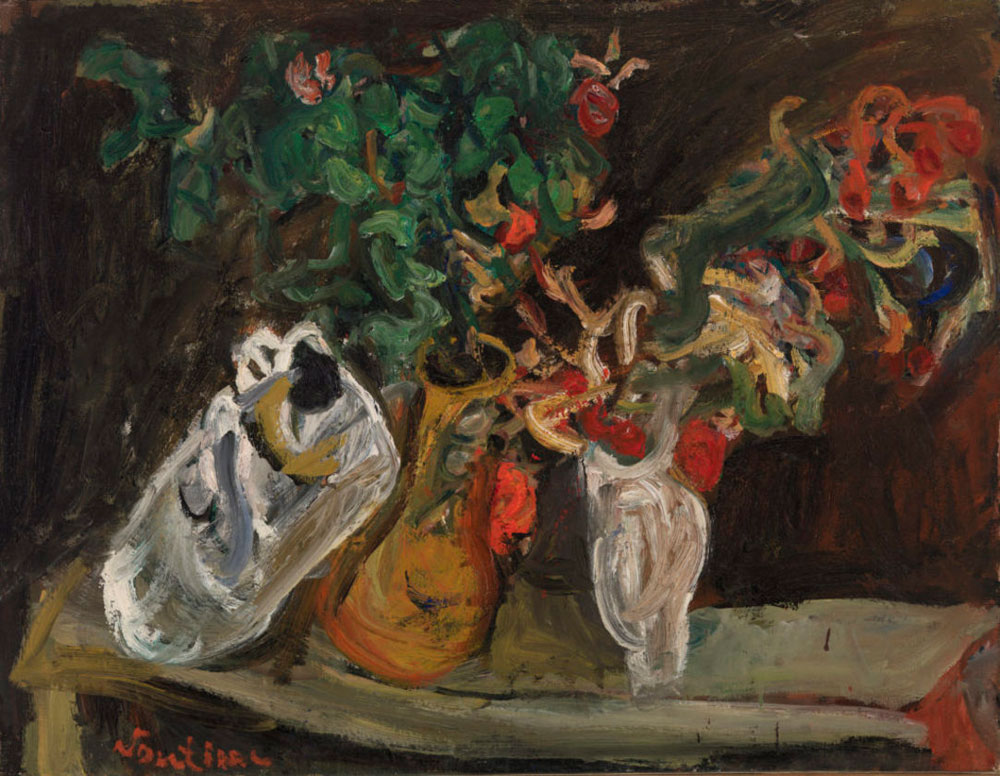 Chaim Soutine - Still Life with Flowers