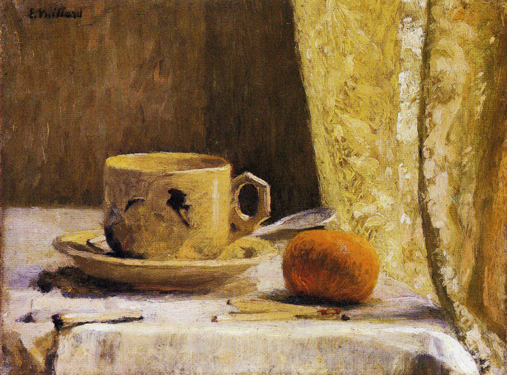 Edouard Vuillard - Cup and Mandarin