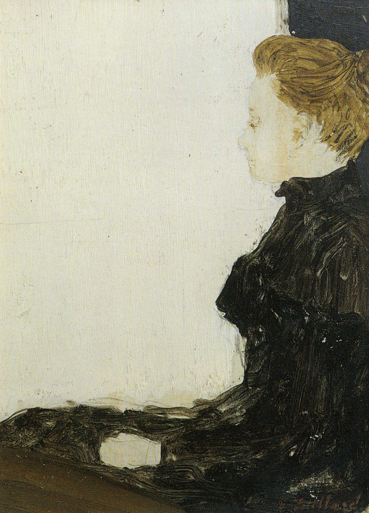 Edouard Vuillard - Marie Seen in Profile