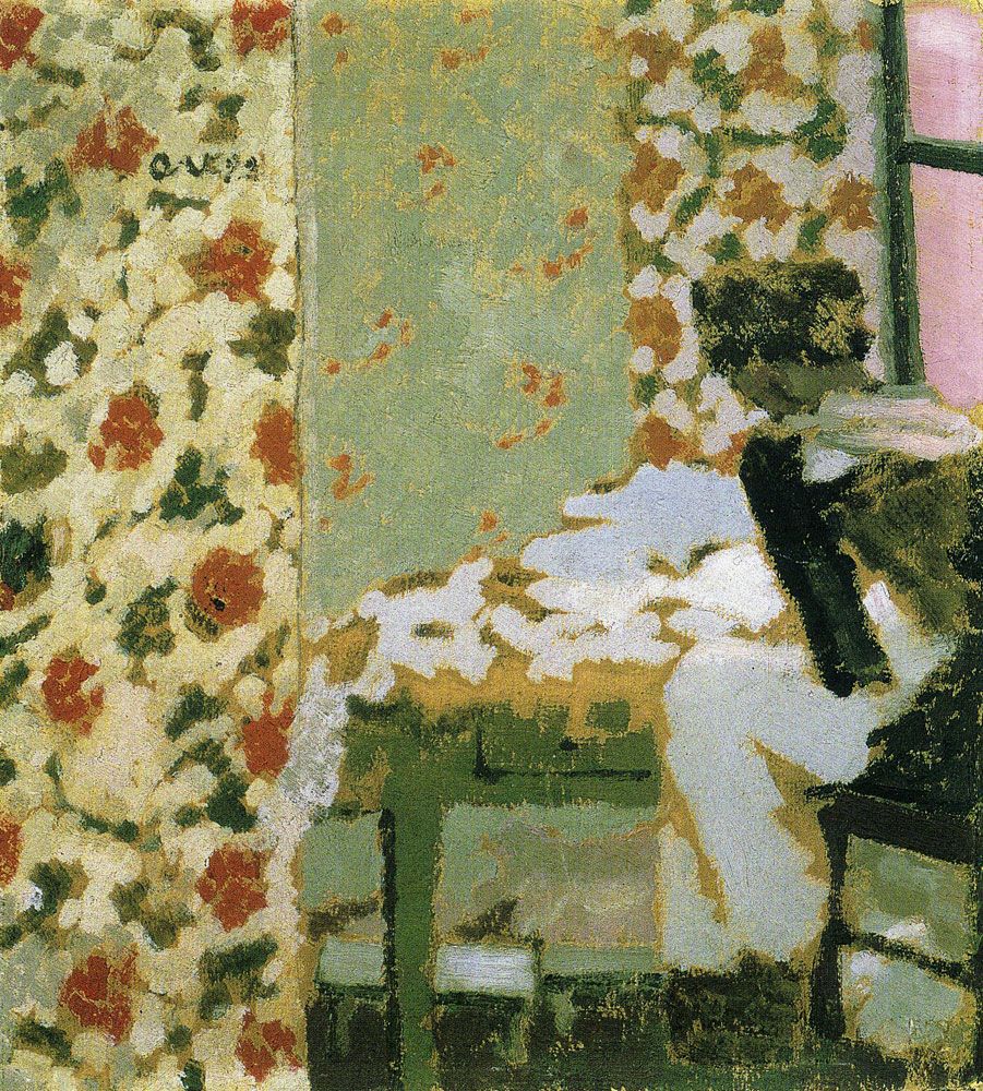 Edouard Vuillard - Woman Darning