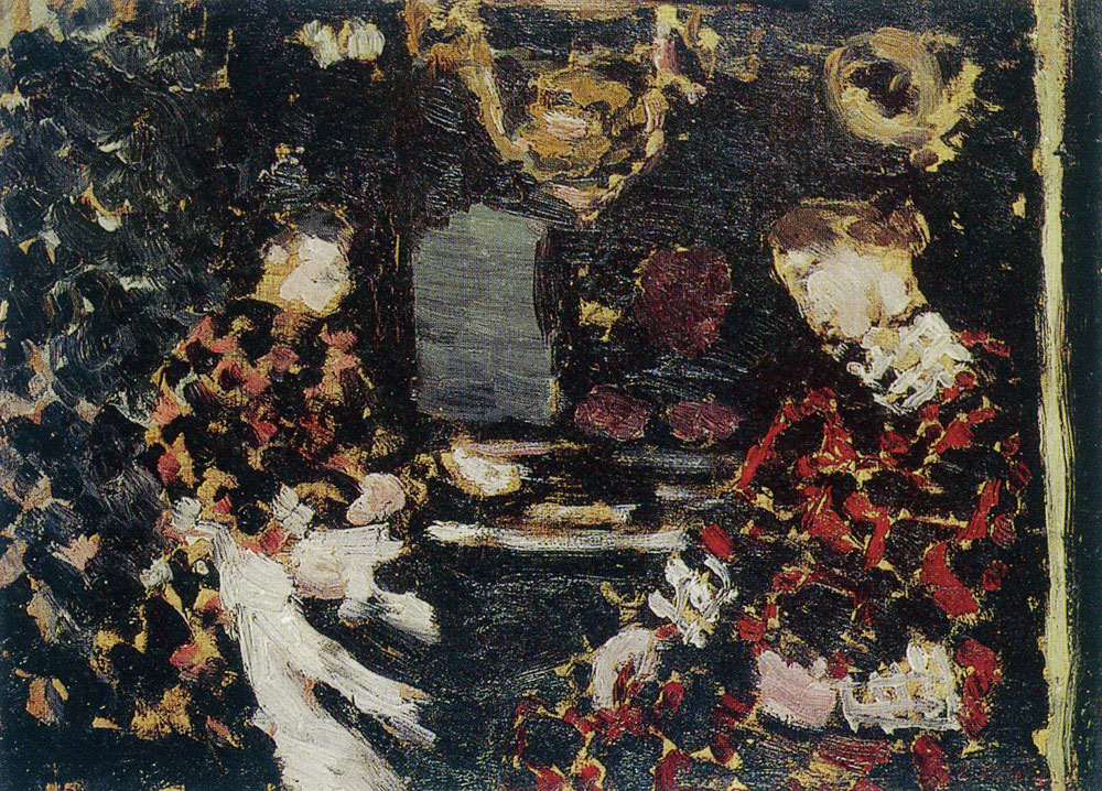 Edouard Vuillard - Two Women beneath a Ceiling Lamp