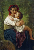 William-Adolphe Bouguereau The Little Charmer