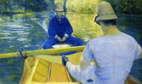 Gustave Caillebotte Boaters on the Yerres