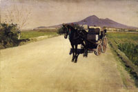 Gustave Caillebotte A Road near Naples