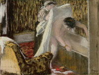 Edgar Degas Woman Leaving Her Bath