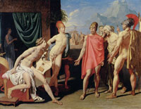 Jean Auguste Dominique Ingres The Ambassadors of Agamemnon