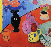 Alexej von Jawlensky Still-life with vase and jug