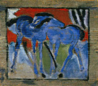 Franz Marc Blue Foals