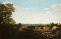 Frans Post Varzea Landscape with Village