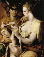 Bartholomeus Spranger The Blindfolding of Cupid