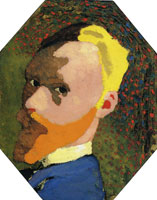 Edouard Vuillard Octagonal Self-Portrait