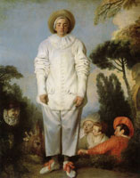 Jean-Antoine Watteau Pierrot