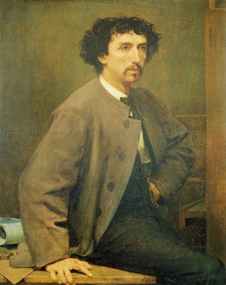 Paul Baudry - Portrait of Charles Garnier