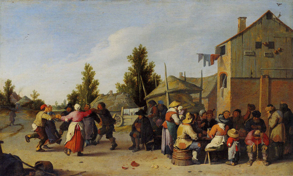 Pieter de Bloot - Merry Peasants
