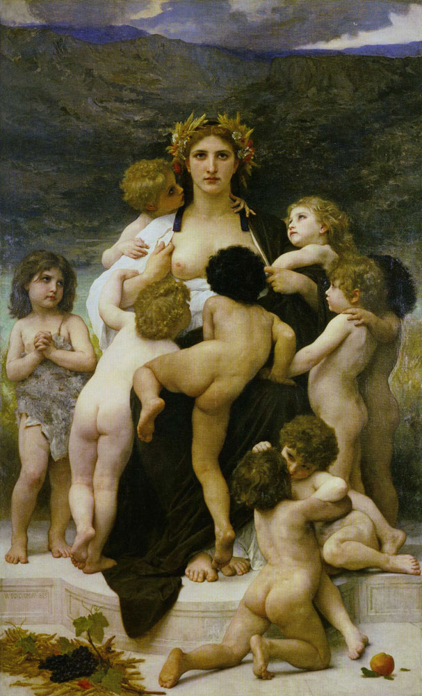 William-Adolphe Bouguereau - Alma Parens