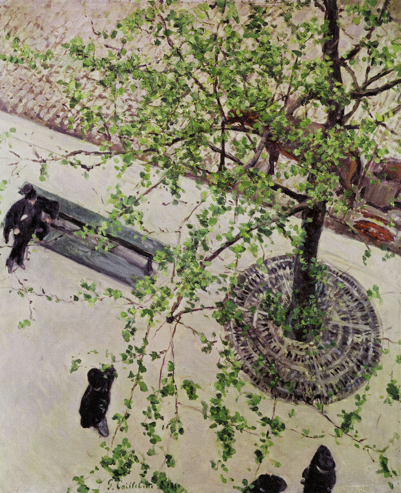 Gustave Caillebotte - The Boulevard Seen from Above