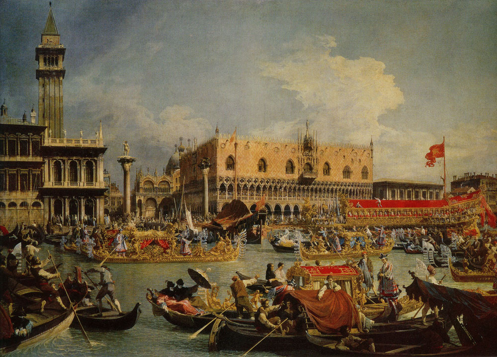 Canaletto - The Return of the Bucintoro on Ascension Day