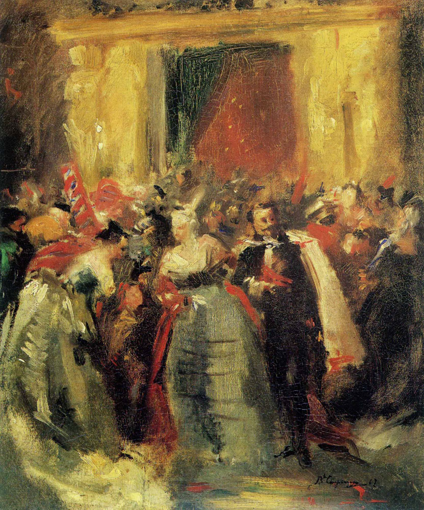 Jean-Baptiste Carpeaux - Costume Ball at the Tuileries Palace