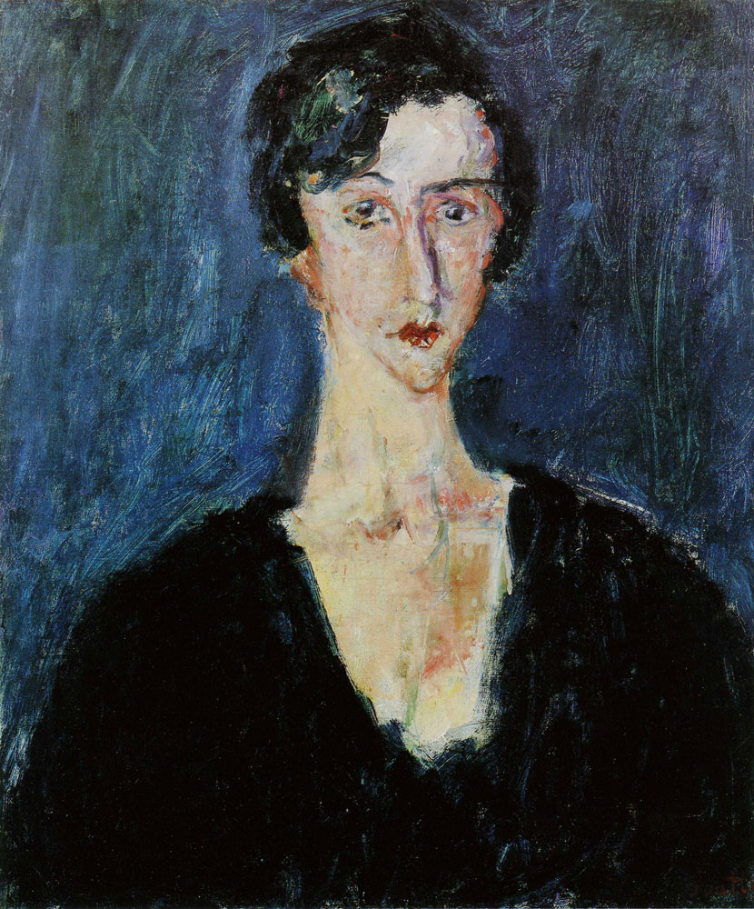 Chaim Soutine - Portrait of Madeleine Castaing (Maria Lani)