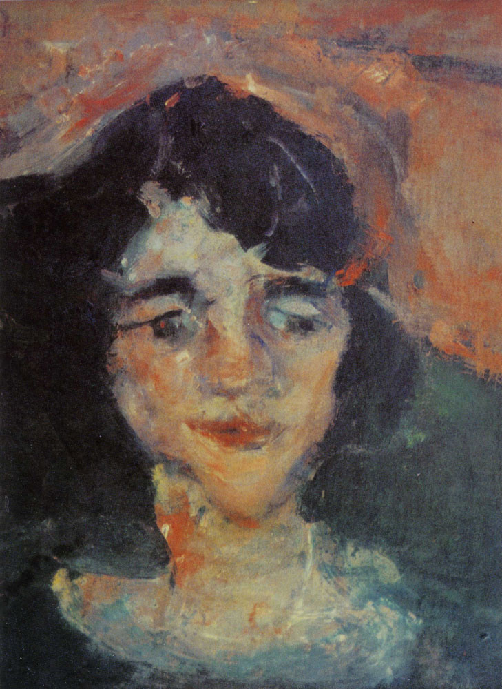 Chaim Soutine - Portrait of a Young Girl
