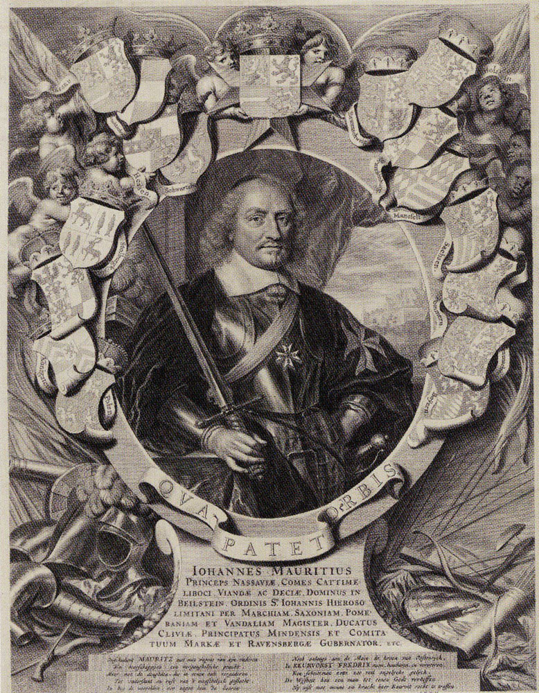 Cornelis van Dalen the Younger - Portrait of Johan Maurits, Count of Nassau-Siegen
