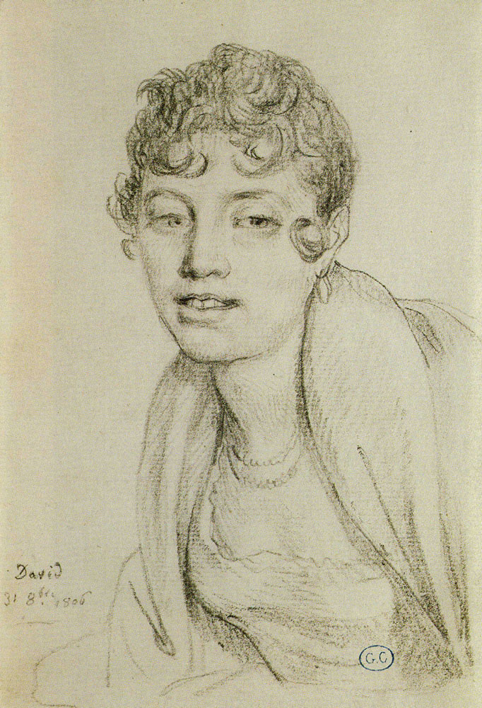 Jacques-Louis David - Portrait of Angélique Mongez