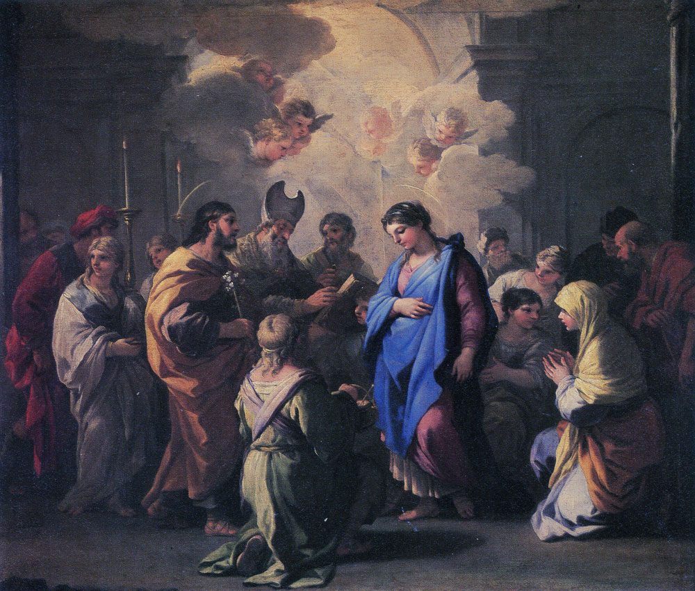 Luca Giordano - The Marriage of the Virgin