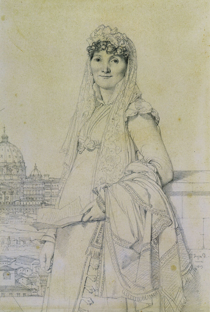 Jean Auguste Dominique Ingres - Anne-Julie Mallet