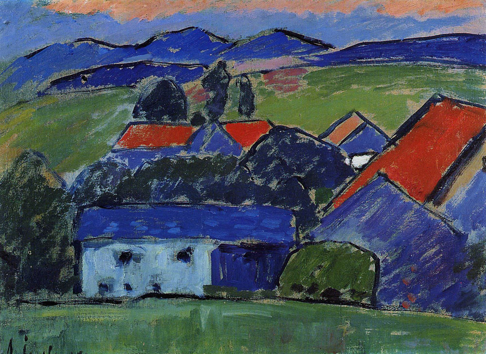 Alexej von Jawlensky - Landscape - Murnau