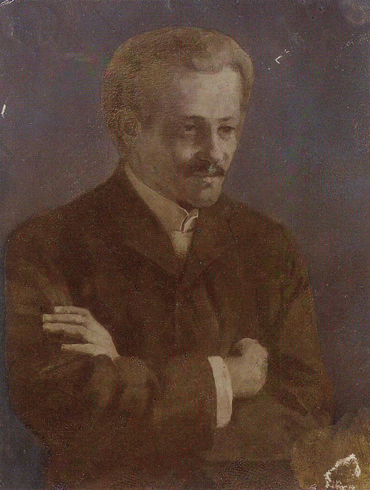 Franz Marc - Portrait of the Antique Dealer Lämmle