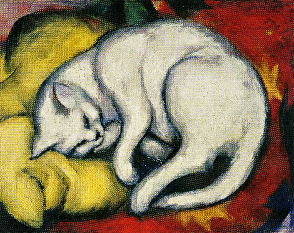 Franz Marc - The White Cat
