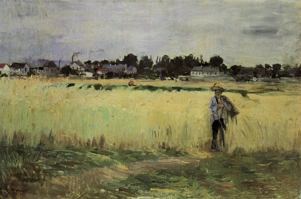Berthe Morisot - In the Wheatfield