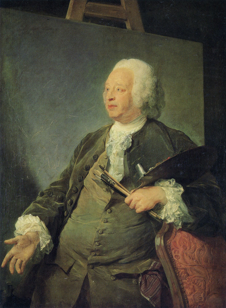 Jean-Baptiste Perronneau - Portrait of Jean-Baptiste Oudry
