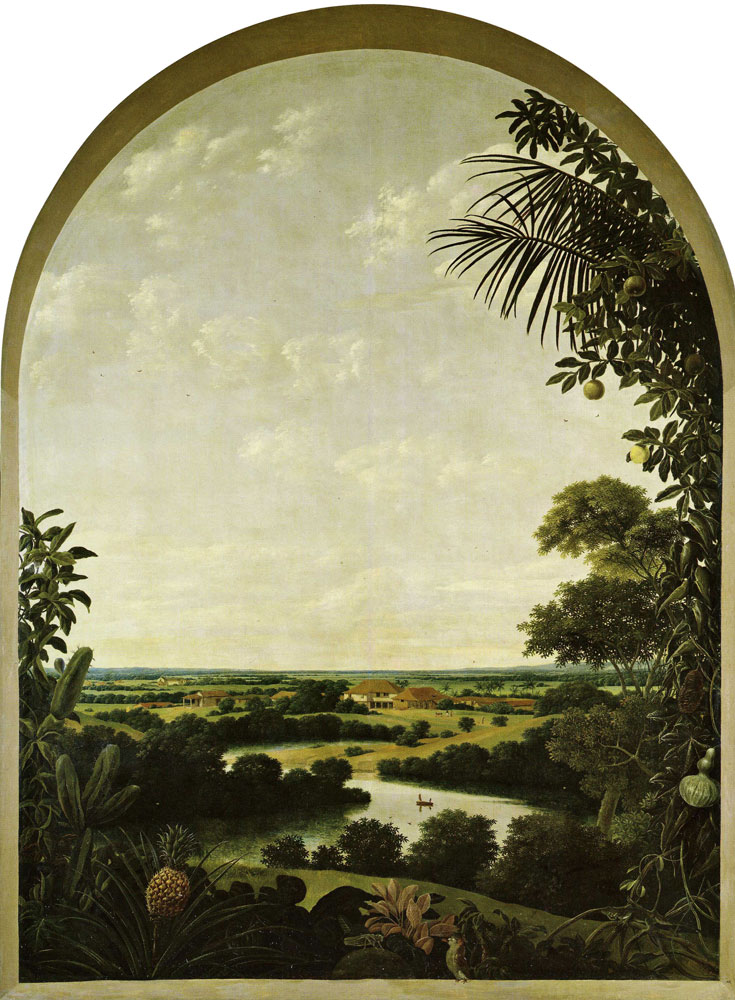 Frans Post - Varzea Landscape with Plantation House