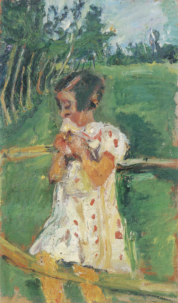 Chaim Soutine - Girl at a Fence