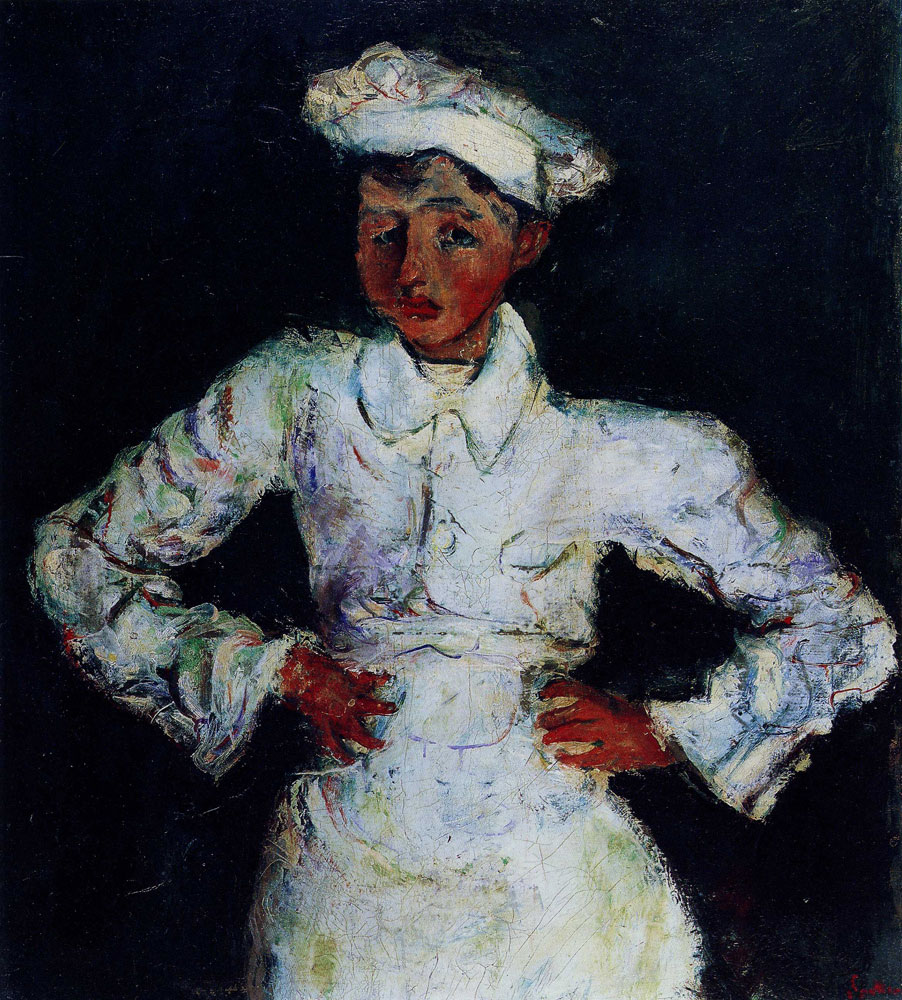 Chaim Soutine - The Pastry Cook