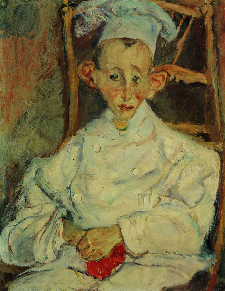 Chaim Soutine - Pastry Cook of Cagnes