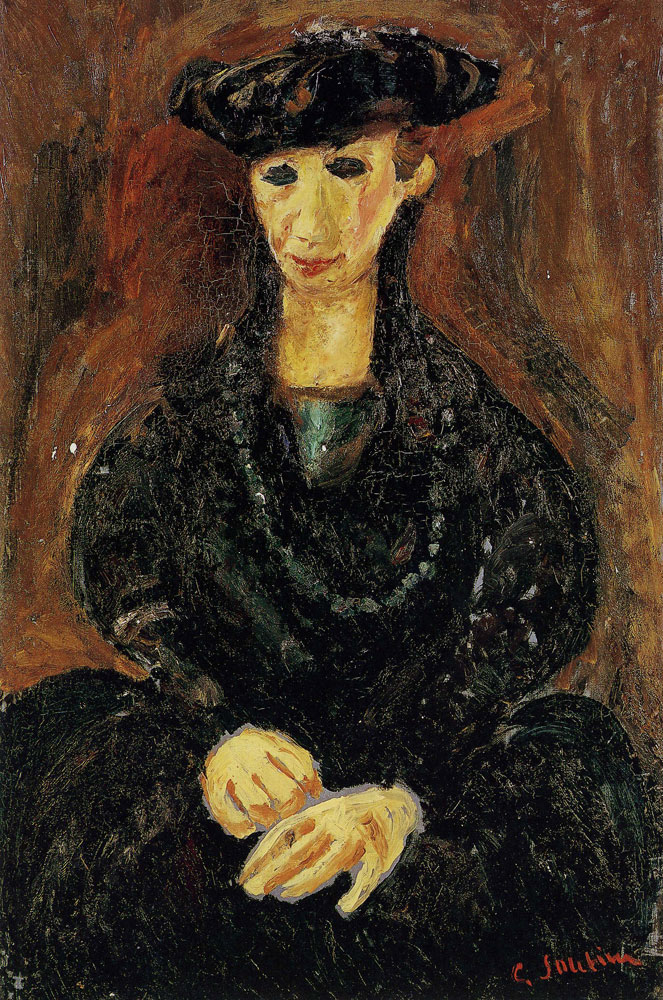 Chaim Soutine - Portrait of a Venetian Lady